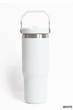 Load image into Gallery viewer, Solid Flip Straw 30 oz Tumblers