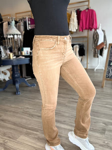 Flying Monkey Toffee High Rise Straight Jeans