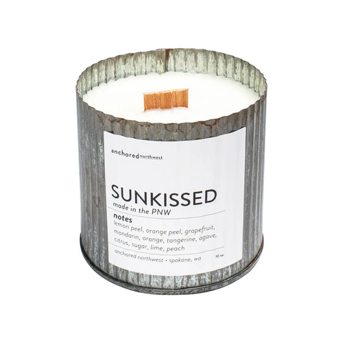 SunKissed Wood Soy Candle