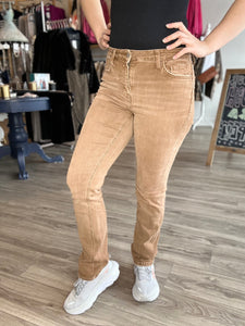 Flying Monkey Toffee High Rise Straight Jeans