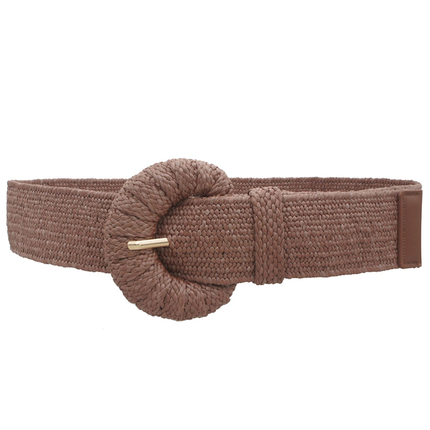 Woven Stretch Half Moon Belts