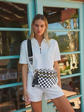Load image into Gallery viewer, Black Crossbody Sling Bum Bag