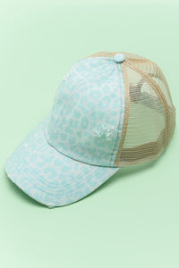 Distressed Mesh Baseball Caps