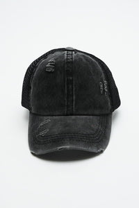 Distressed Mesh Baseball Caps