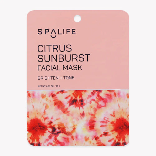 Citrus Sunburst Face Mask