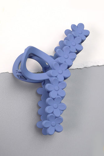 Blue Daisy Claw Clip