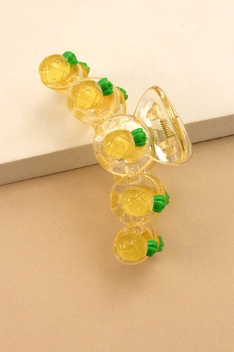 Pineapple Summer Claw Clip