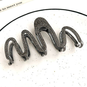 Squiggle Hair Claw Clips