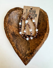 Load image into Gallery viewer, Navajo Teardrop Star Earrings