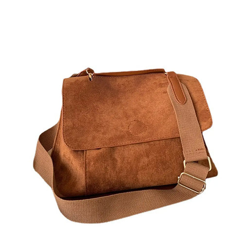 Brown Shoulder Messenger Bag
