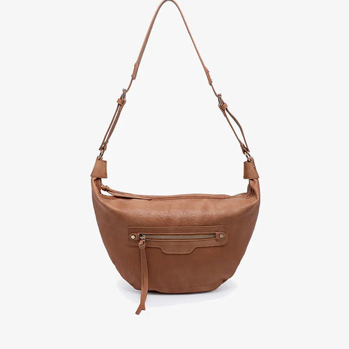 Brown Hobo Shoulder Bag