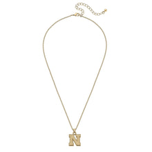 Load image into Gallery viewer, Nebraska Cornhuskers 24K Gold Plated Pendant Necklace