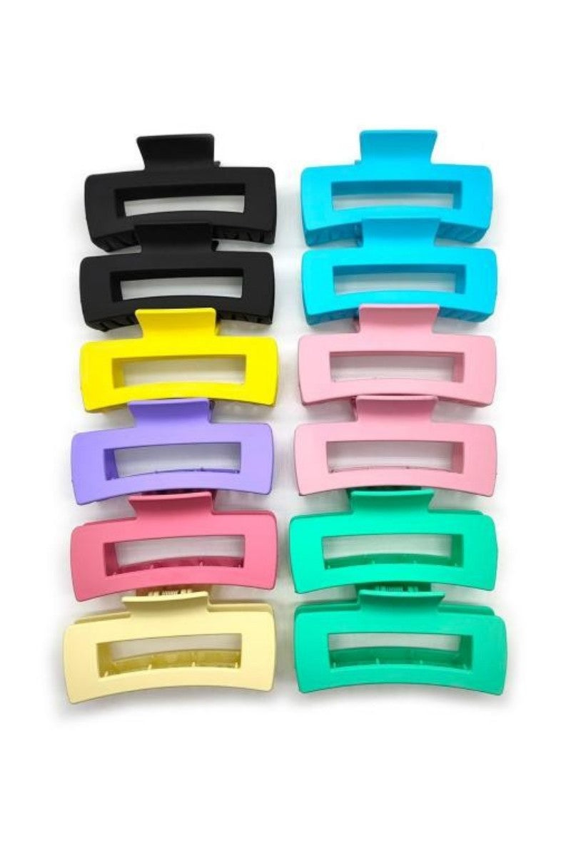 Jumbo Square Hair Clip