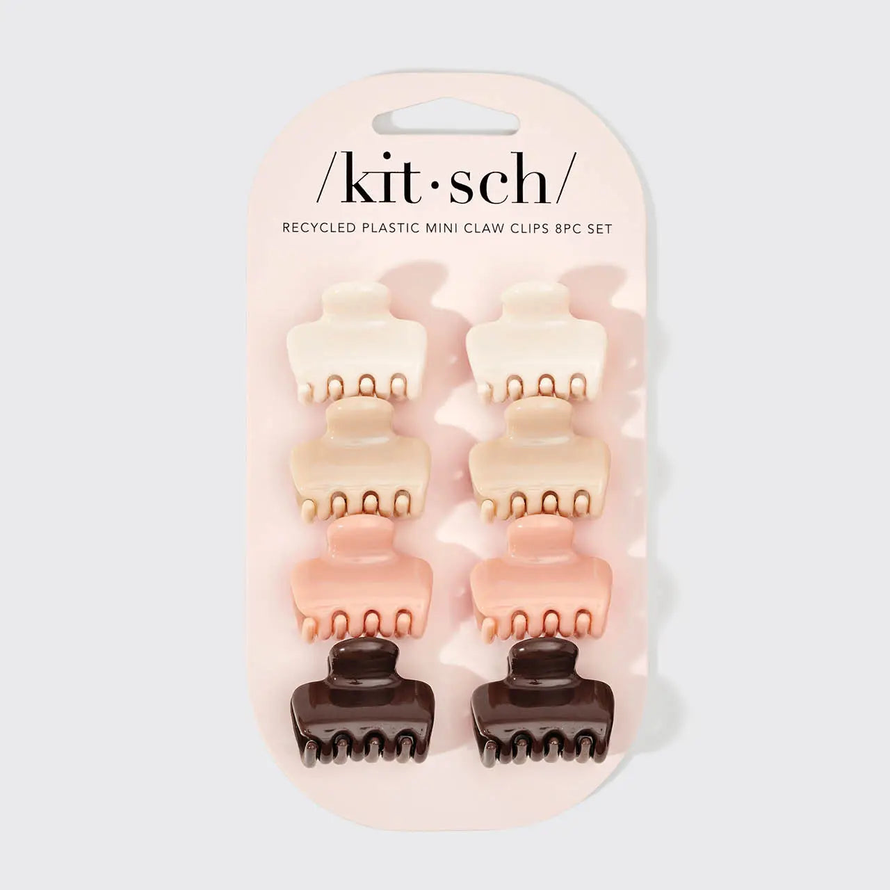 Kitsch Mini Claw Clip 8 pc Set