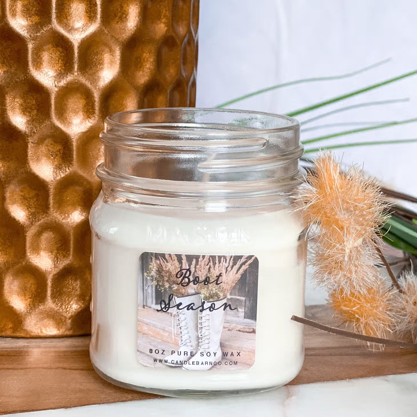 Boot Season 8 oz Candle