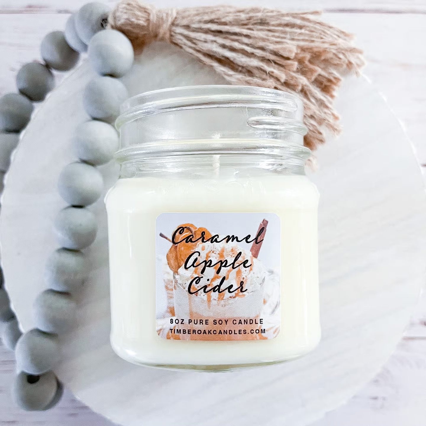 Caramel Apple Cider 8 oz Candle