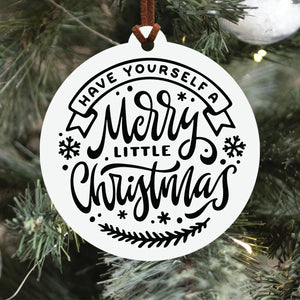 Merry Little Christmas Ornament