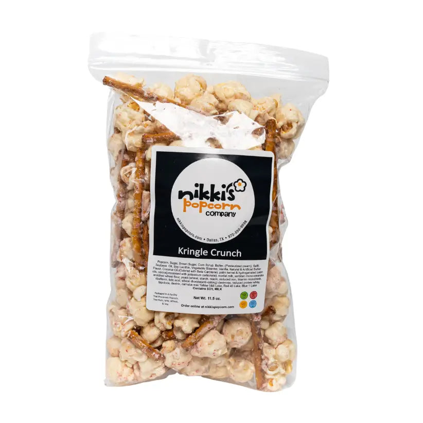 Kringle Crunch Flavored Popcorn