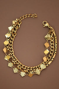 Gold Dipped Chain Bracelet