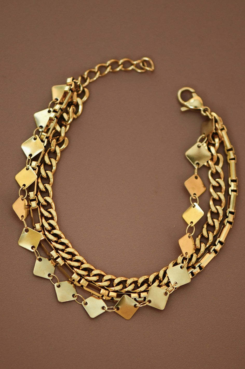 Gold Dipped Chain Bracelet