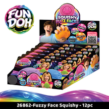 Load image into Gallery viewer, Fun Doh Fuzzy Face Squishy Toy