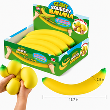 Load image into Gallery viewer, Giant Squeezy Squishy Banana 🍌