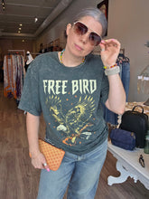 Load image into Gallery viewer, Free Bird Rock and Roll Graphic Top
