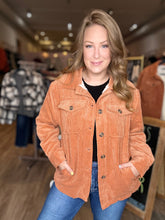 Load image into Gallery viewer, Spice Corduroy Sherpa Jacket