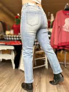 Medium Wash Distressed Jeans