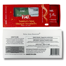 Load image into Gallery viewer, Santa's Spa Shower Steamers 6 Pack