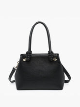 Load image into Gallery viewer, Cherry Red Classic Satchel Handbag