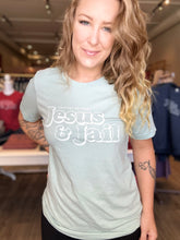 Load image into Gallery viewer, Heather Series Jesus &amp; Jail Dusty Blue