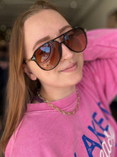 Load image into Gallery viewer, Rounded Aviator Sunglasses