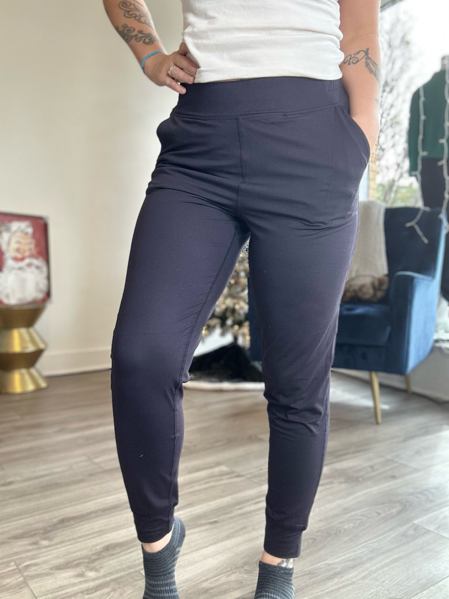 Black Everyday Joggers