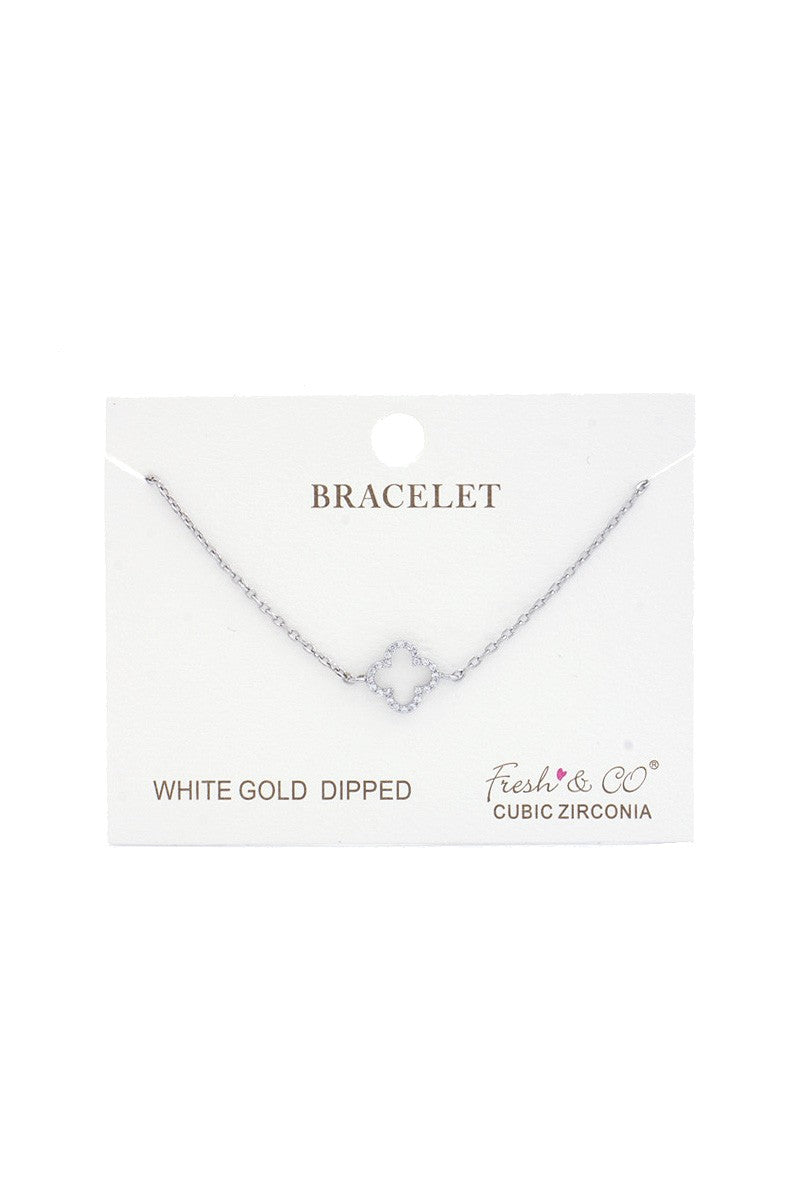 Silver Moroccan Charm Bracelet
