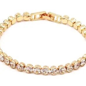 Gold Rhinestone Bracelet