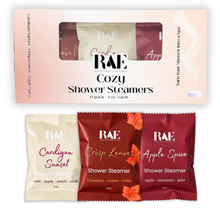 Load image into Gallery viewer, Cozy Shower Steamers 6 Pack