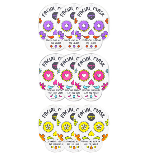 Halloween Dia De Muertos Sheet Masks