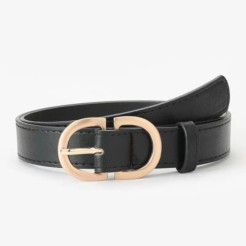 D-Ring Vegan Leather Belts