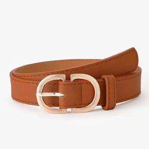D-Ring Vegan Leather Belts