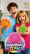 Load image into Gallery viewer, Fun Doh Fuzzy Face Squishy Toy
