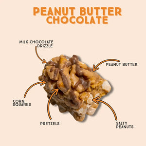Peanut Butter & Chocolate Chunk Nibbles