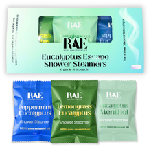Load image into Gallery viewer, Eucalyptus Escape Shower Steamers 6 Pack