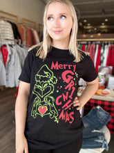 Load image into Gallery viewer, Merry Grinchmas Graphic Tee