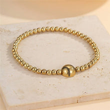Load image into Gallery viewer, Baseball Gold Game Day Bracelet