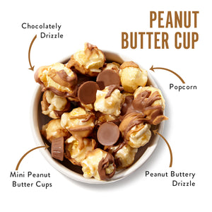 Chocolate Peanut Butter Cup Popcorn
