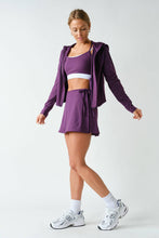 Load image into Gallery viewer, Rosewood Zip-Up Hooded Jacket
