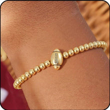 Load image into Gallery viewer, Baseball Gold Game Day Bracelet