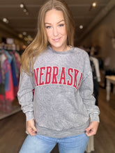 Load image into Gallery viewer, Grey State Puff Sweatshirt