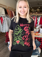 Load image into Gallery viewer, Merry Grinchmas Graphic Tee